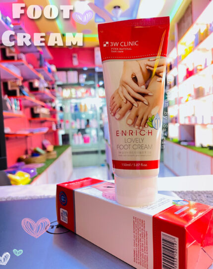 3W CLINIC E.N.R.I.C.H Lovely Foot Cream