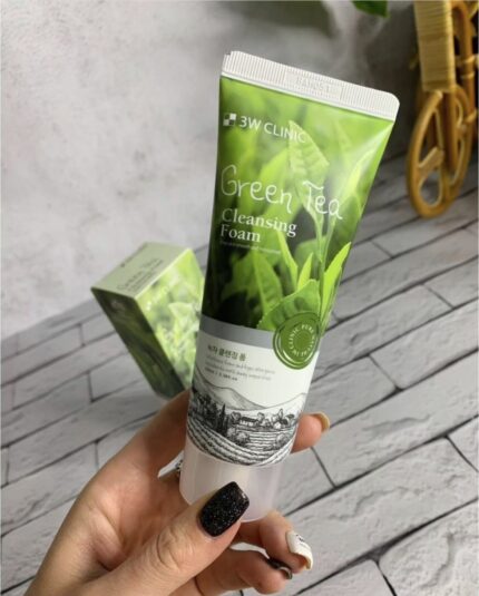 3w Clinic Grean Tea Cleansing Foam