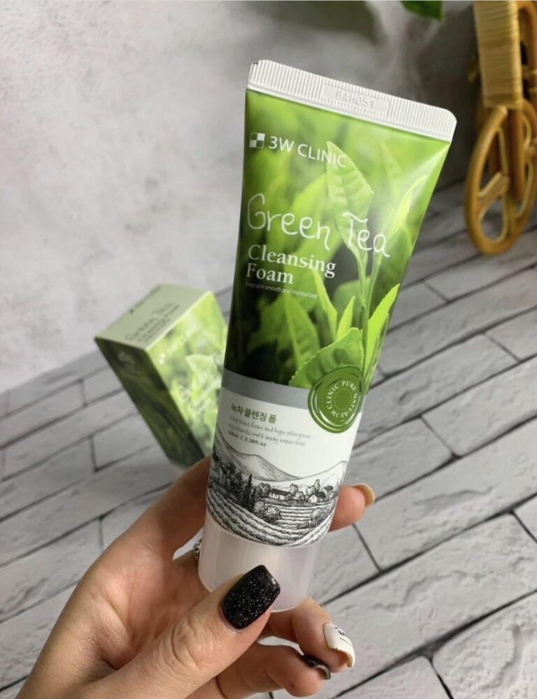 3w Clinic Grean Tea Cleansing Foam