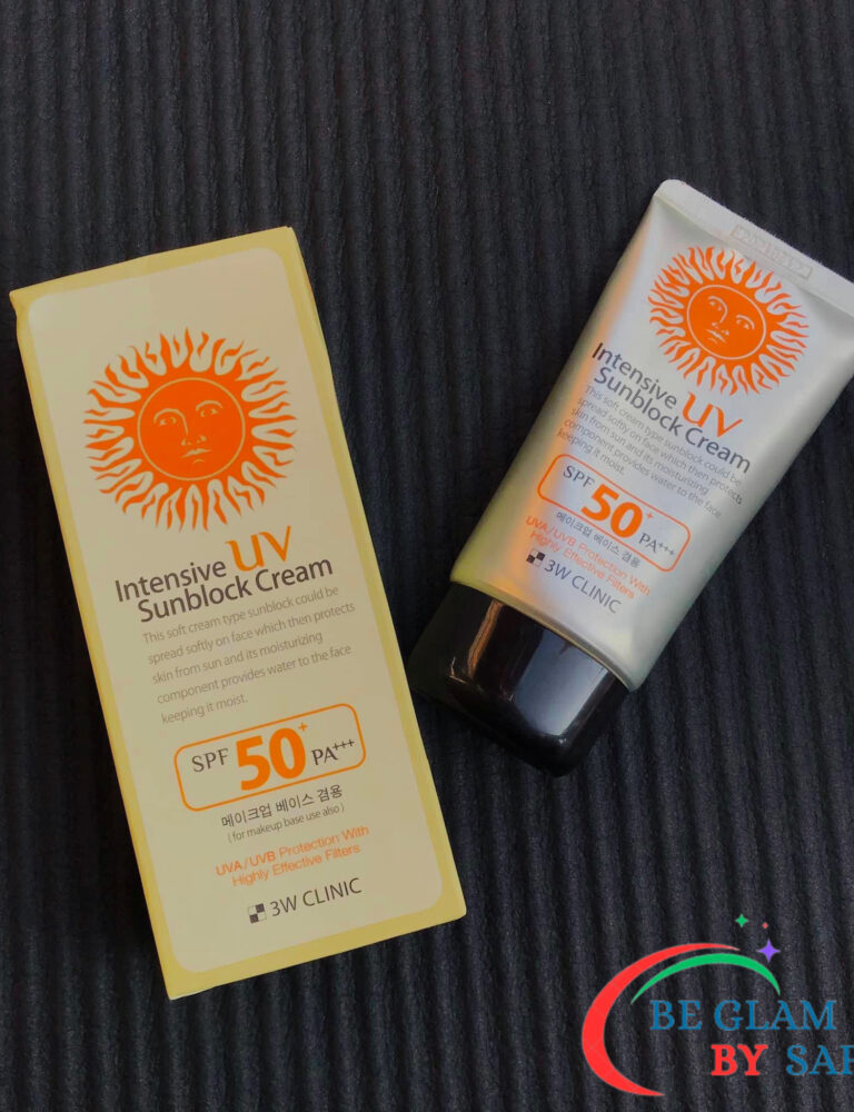 3w Clinic Intensive UV Sunblock Cream