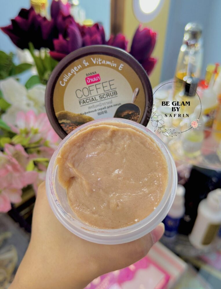 Banna Coffee ( Collagen & Vitamin E ) Facial Scrub