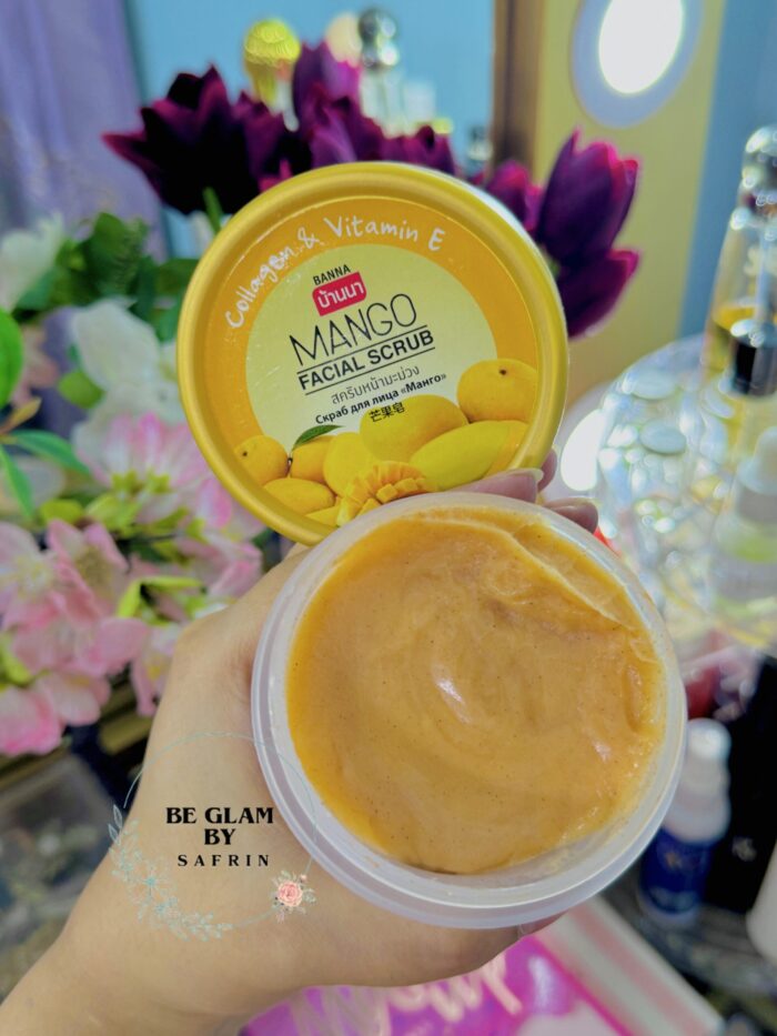 Banna Mango (Collagen & Vitamin E) Facial Scrub