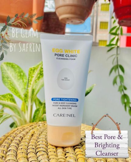 Carenel Egg White Pore Clinic Cleansing Foam