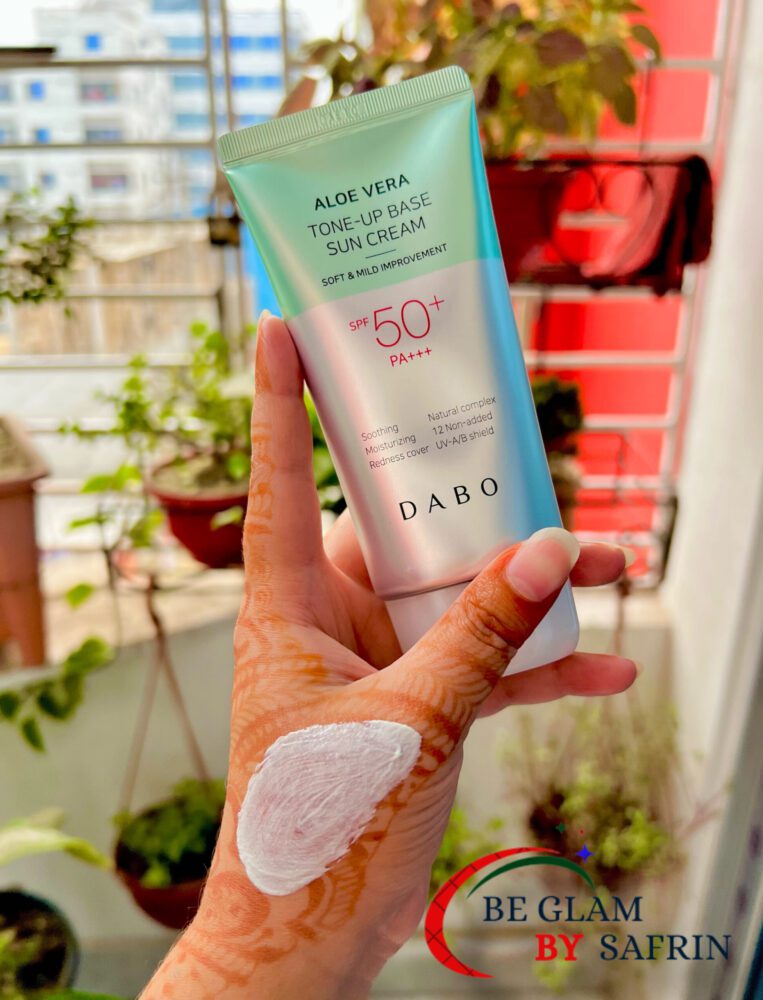 Dabo Aloe Vera Tone up Sun Cream