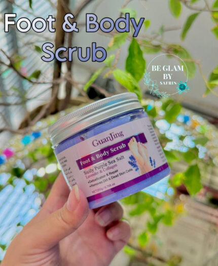 Guanjing Foot & Body Scrub ( Lavender & Collagen )