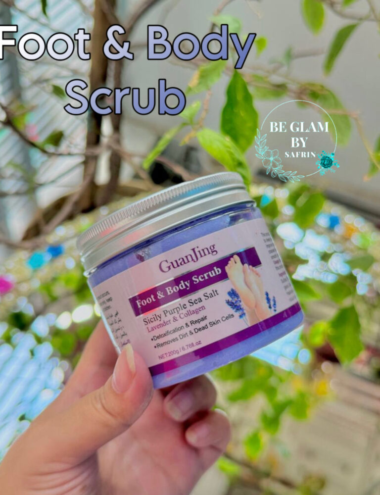 Guanjing Foot & Body Scrub ( Lavender & Collagen )