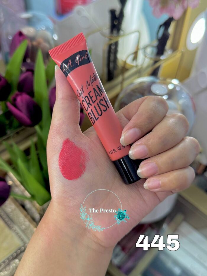 L.A Girl Soft Matte Cream Blush (Kiss Up) (Blush, Lip)