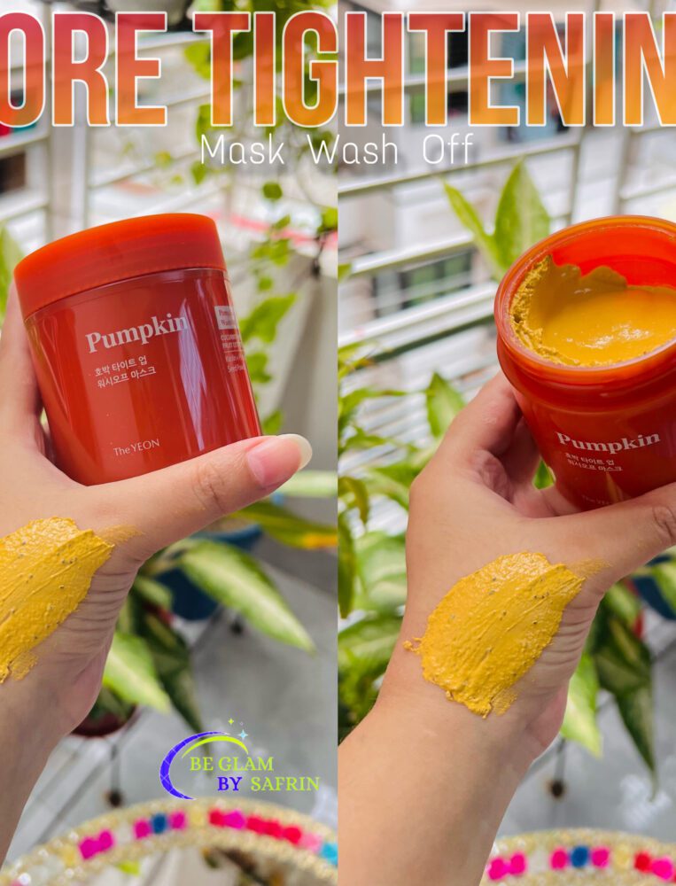 The Yeon Pumpkin Pore Tightening Mask