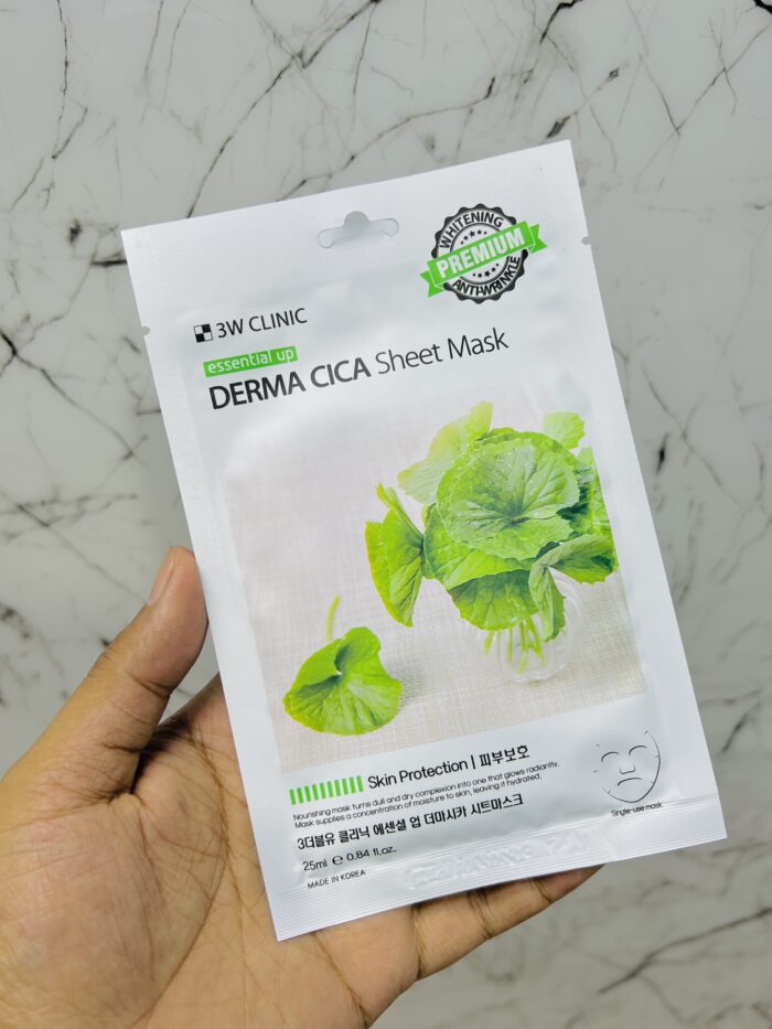 3W CLINIC Sheet Mask Derma Cica