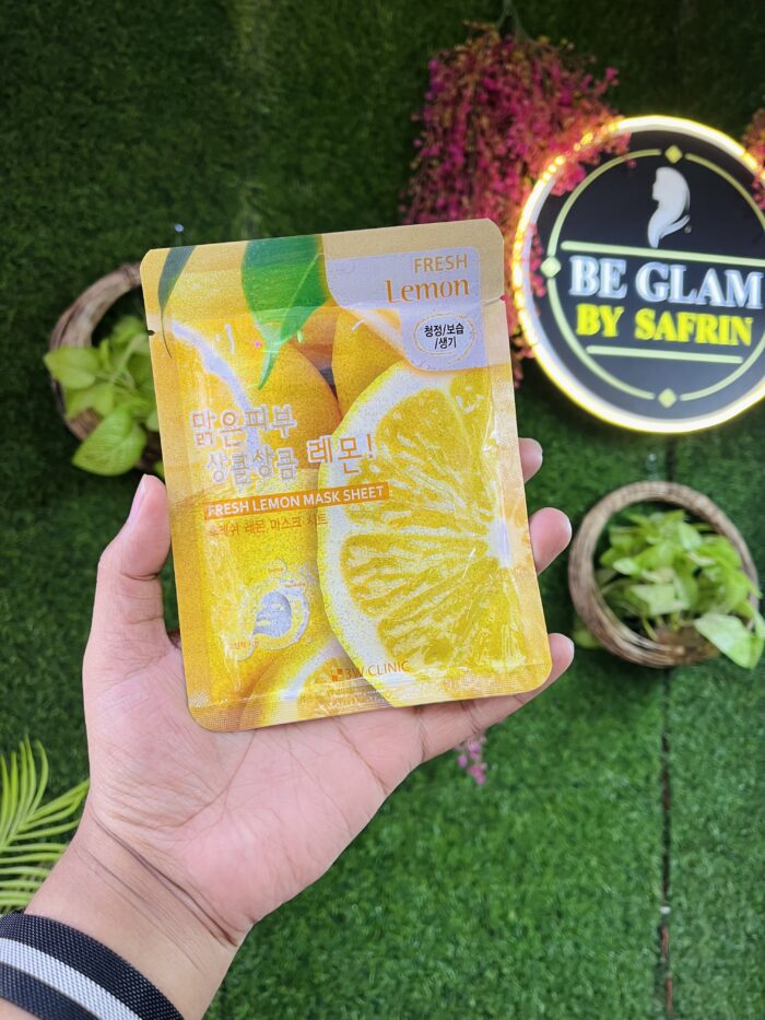 3W CLINIC Sheet Mask Lemon