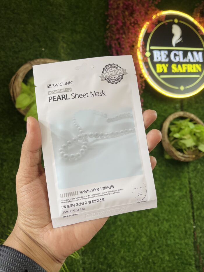 3W CLINIC Sheet Mask Pearl