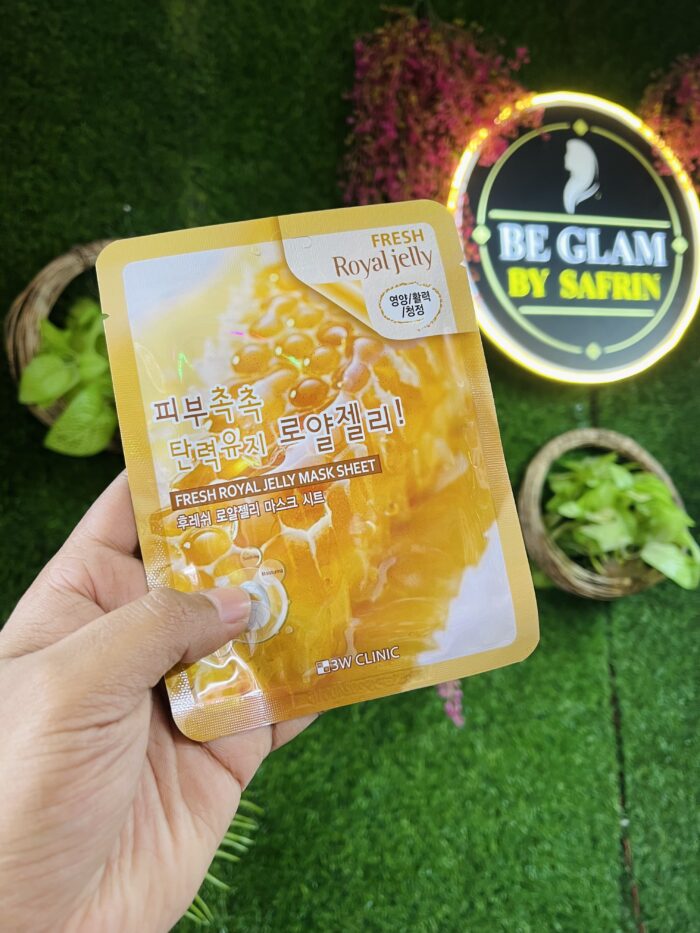 3W CLINIC Sheet Mask Royal Jelly