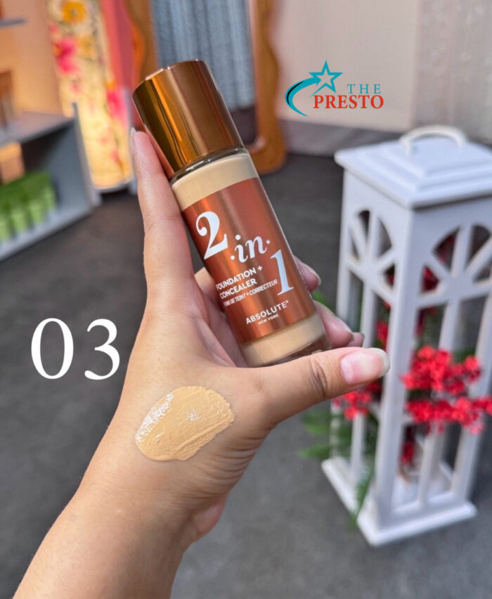 Absolute New York 2 in 1 Foundation 3