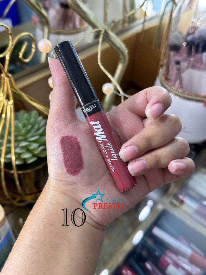 Anafeli Matte Liquid Lipstick 10