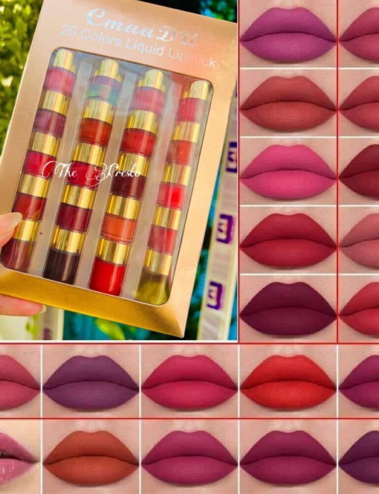 CmaaDu 20 Pcs Lipstick Set