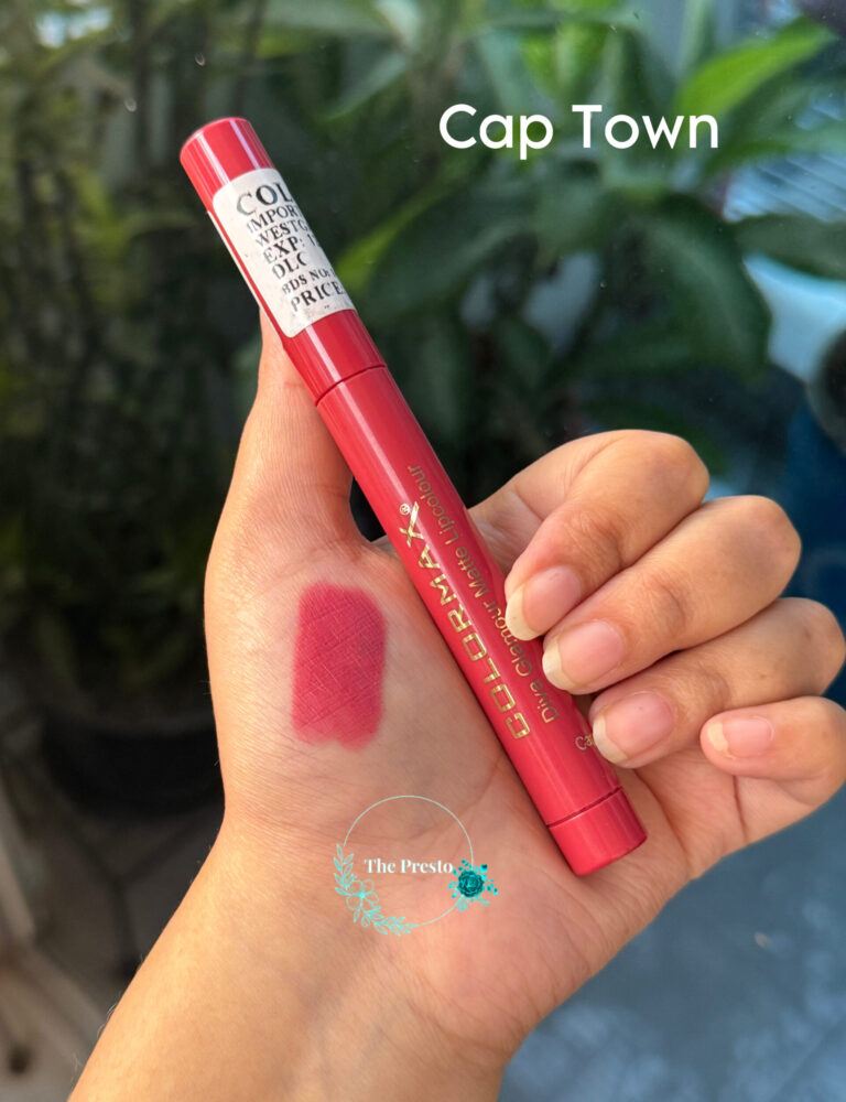 Colormax Matte Lipstick Cap Town