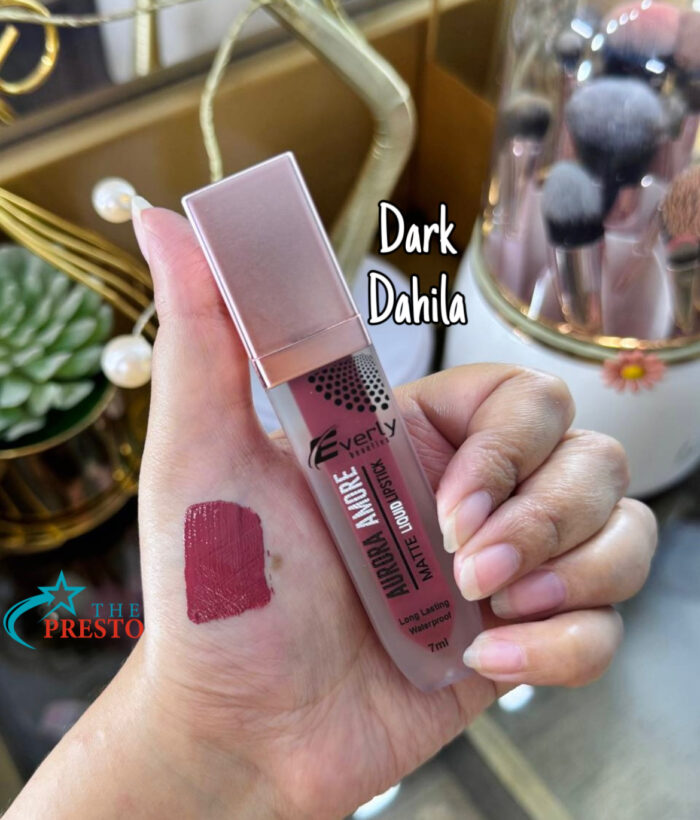 Everly Amore Lipstick Dark Dahila