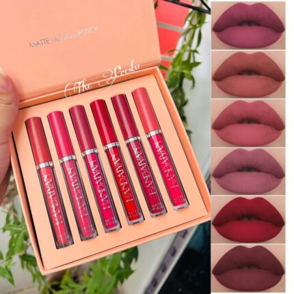 Handaiyan 6 Pieces Matte Liquid Lipstick