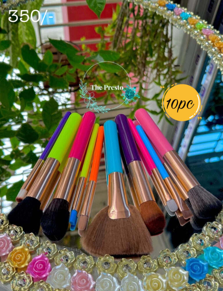 Maange 10ps Multi Color Brush Set