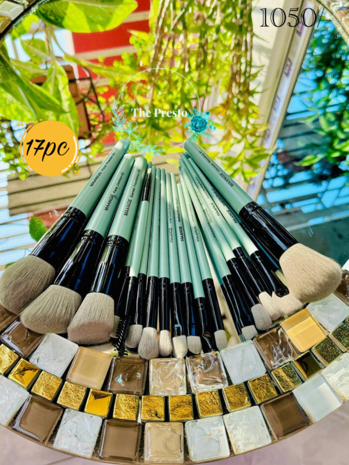 Maange 17ps Brush Set