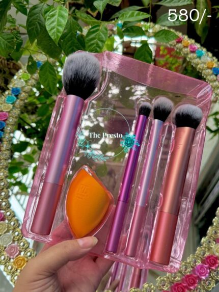 Maange Puff & Brush Set