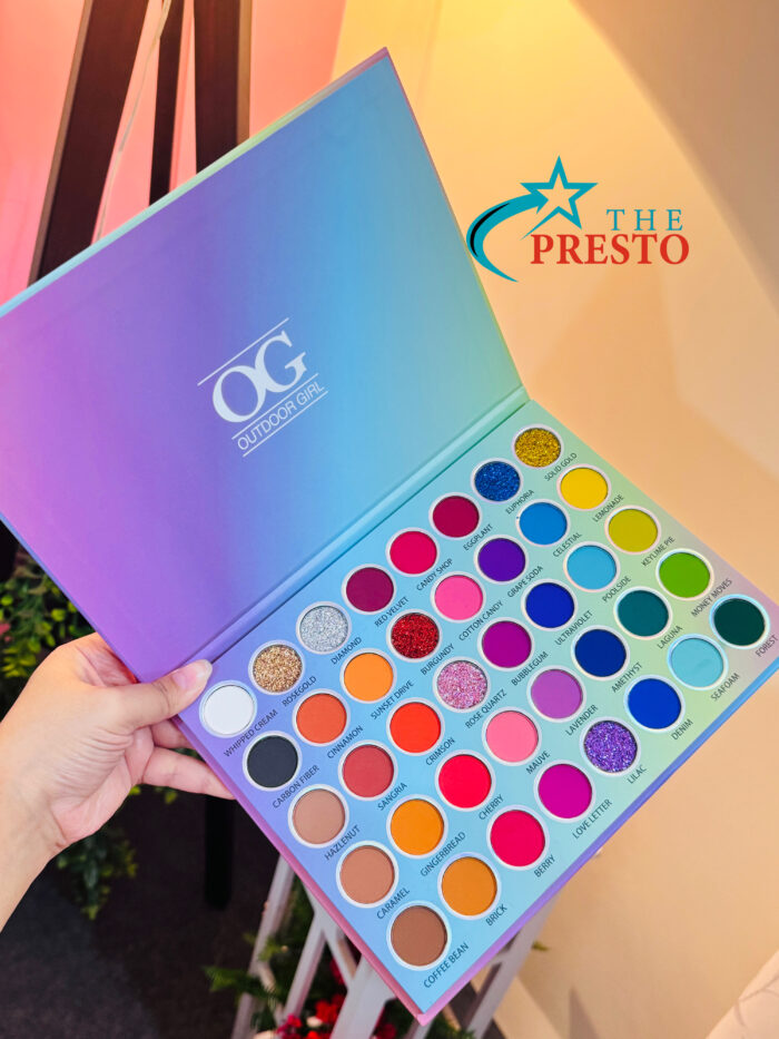 Outdoor Girl Eyeshadow Palette 40 Colors