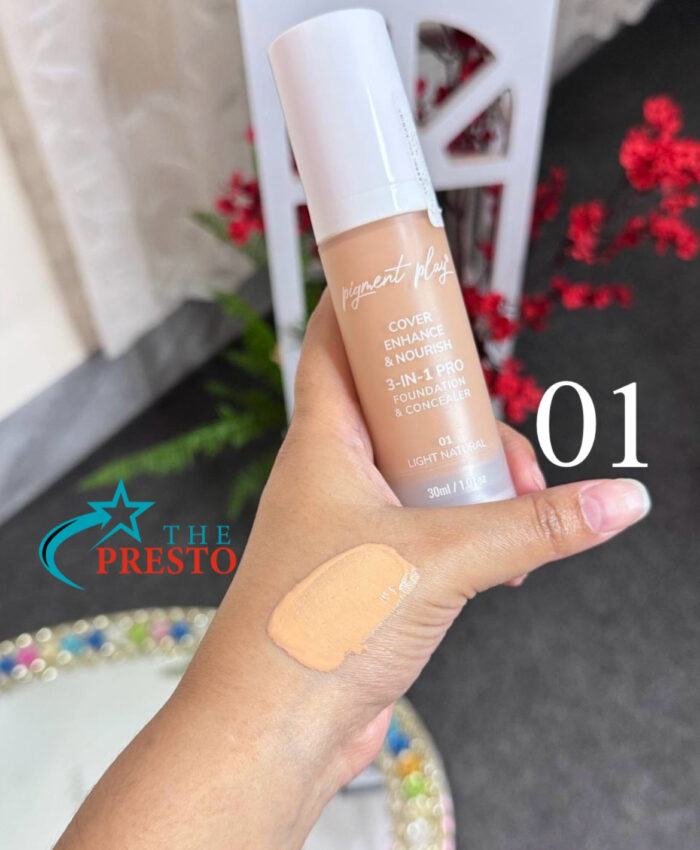 Pigment Play 3 in 1 Pro Foundation 1