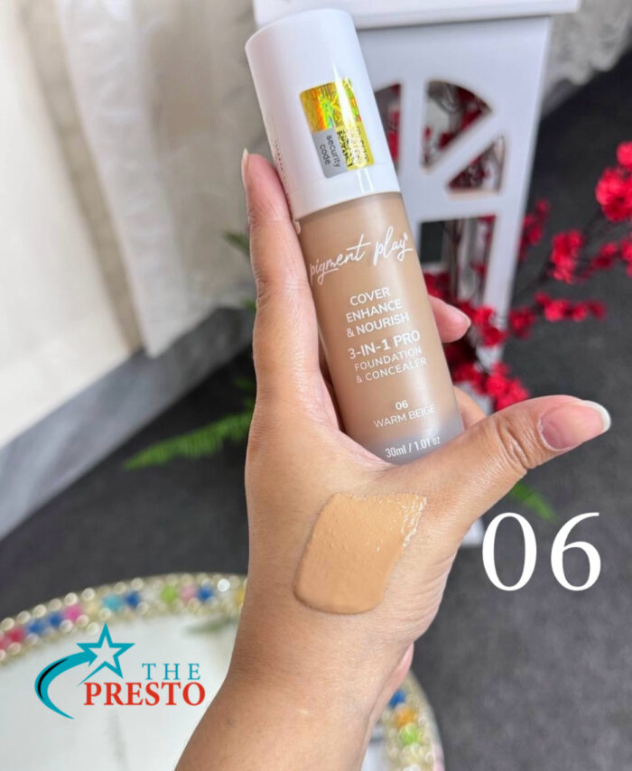 Pigment Play 3 in 1 Pro Foundation 6