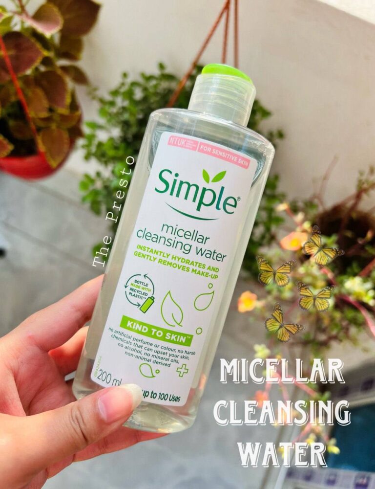 Simple Micellar Cleansing Water