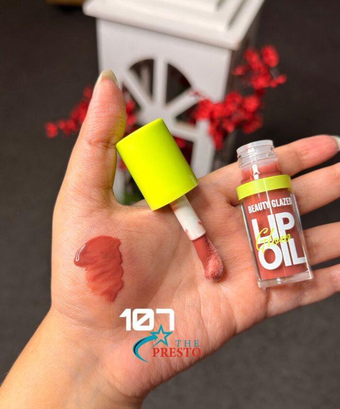 Beauty glazed lip oil