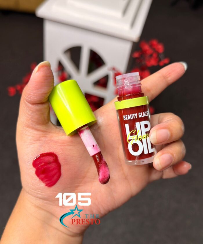 Beauty glazed lip oil