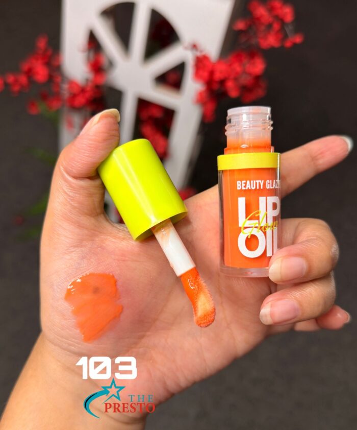 Beauty glazed lip oil