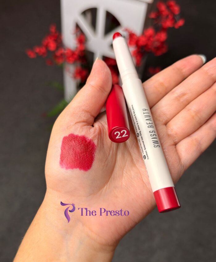 Swiss Beauty Matte Cat Lip Crayan Lipi