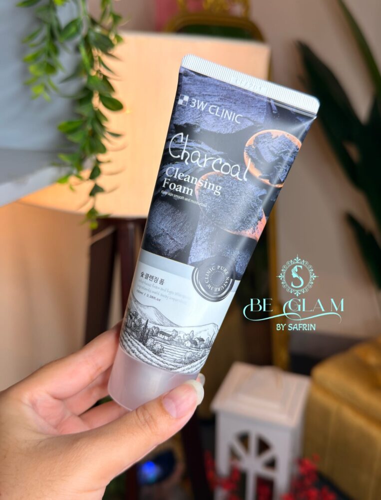 3W Clinic Charcoal Cleansing Foam