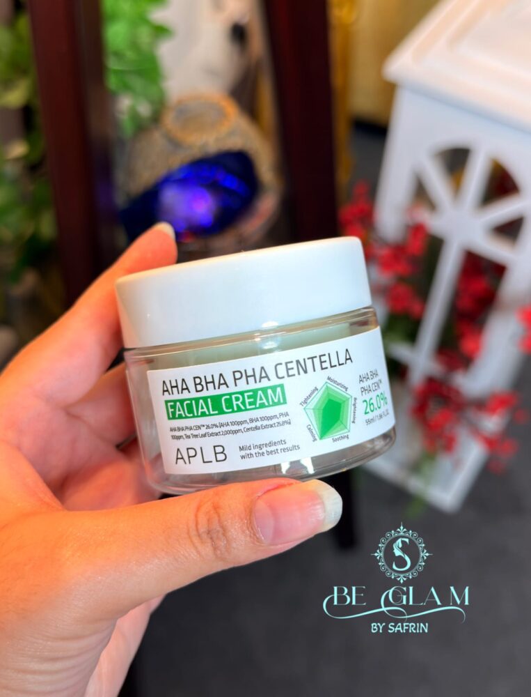 The APLB AHA BHA PHA Centella Facial Cream