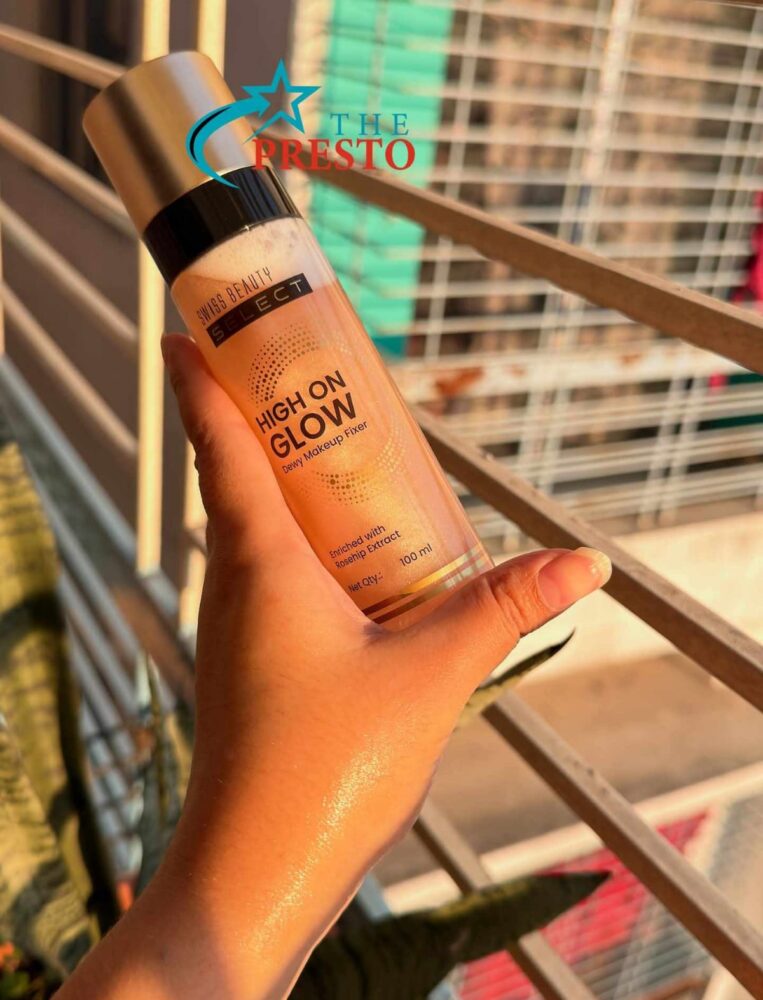 Swiss Beauty Select High On Glow Dewy Makeup Fixer 2