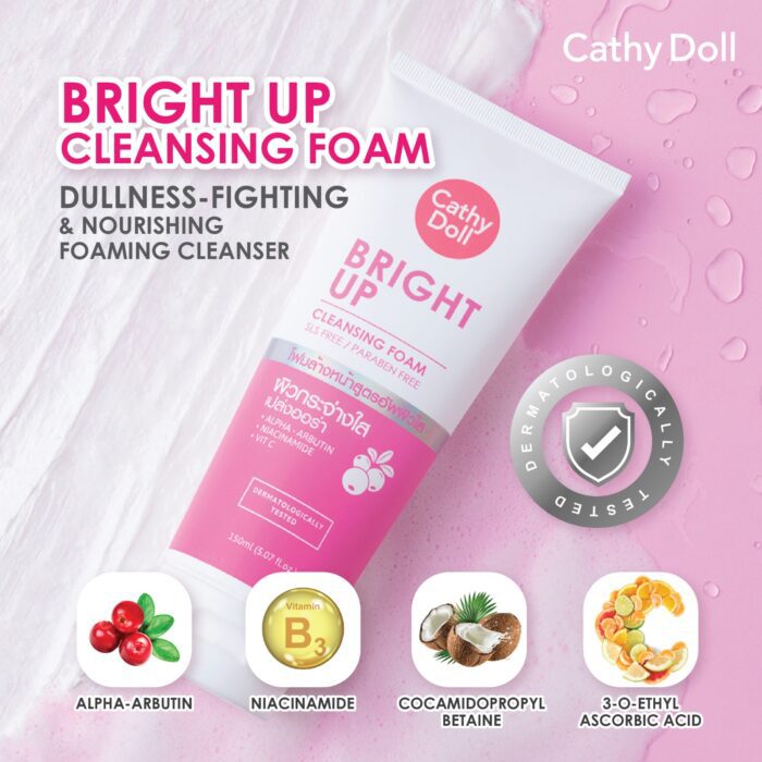 Cathy Doll Bright Up Cleansing Foam 2