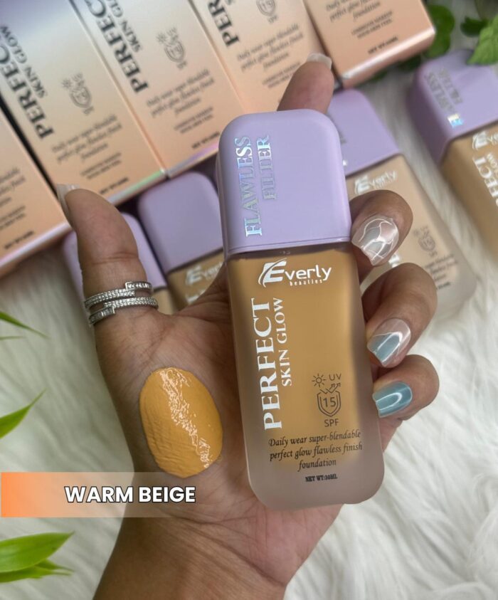 Everly Beauties Perfect Skin Glow Foundation SPF 15 2
