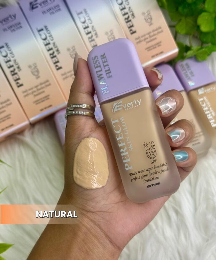 Everly Beauties Perfect Skin Glow Foundation SPF 15 6