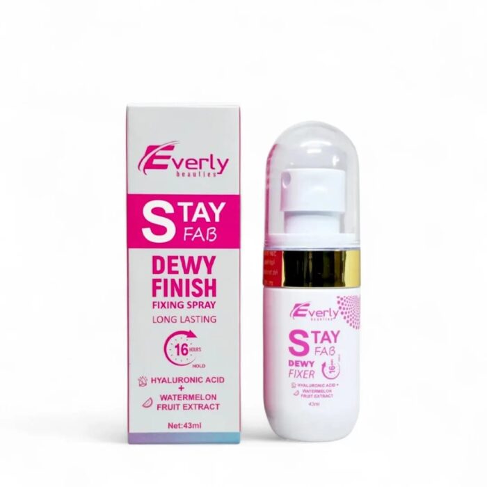 Everly Beauties Stay Fab Dewy Finish Fixing Spray 1