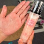 Kiss Beauty Peach Dream Star Shine Fixed shimmery Makeup Spray