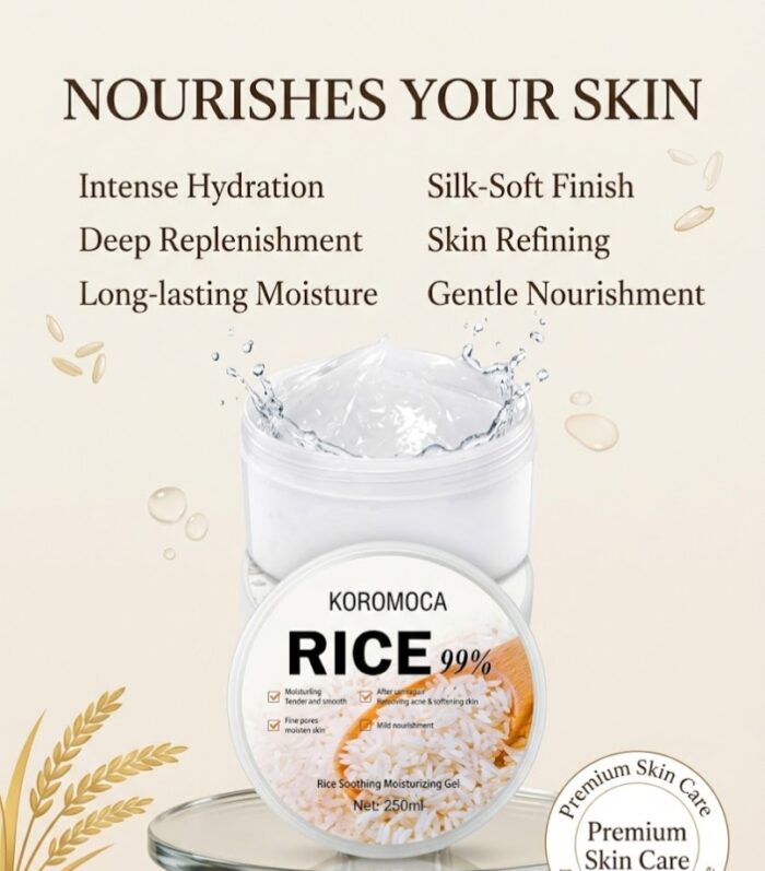 Koromoca Rice 99 Soothing Moisturizing Gel 2