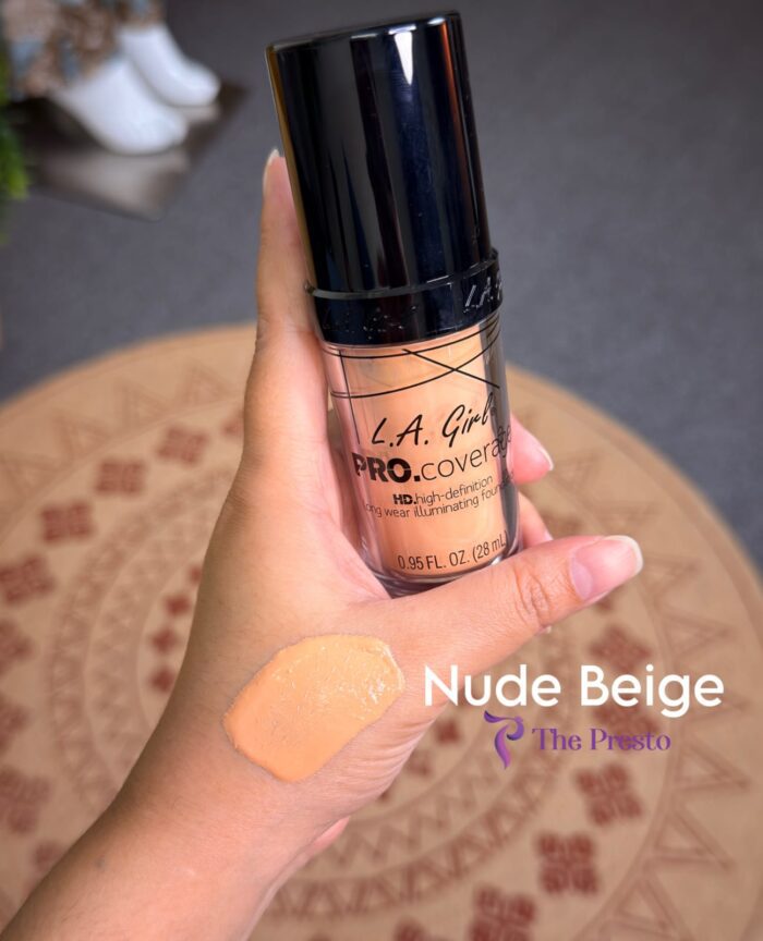 L.A. Girl Pro Coverage Illuminating Foundation 4