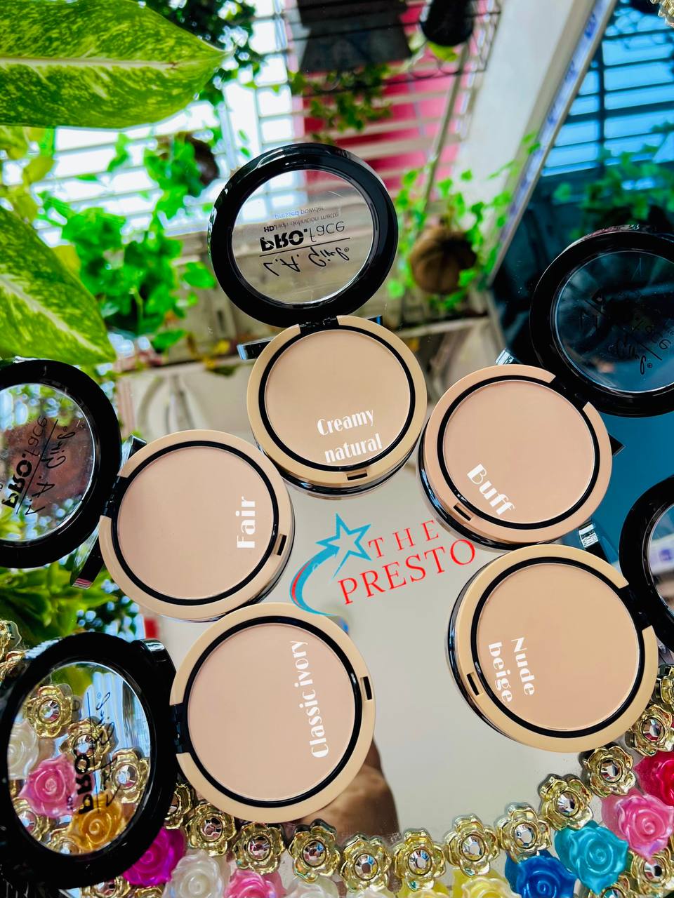 La.Girl Pro Face Matte Pressed Powder (1) La.Girl Pro Face Matte Pressed Powder 1