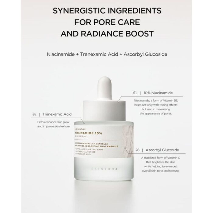 SKIN1004 Madagascar Centella Niacinamide 10 Boosting Shot Ampoule 2