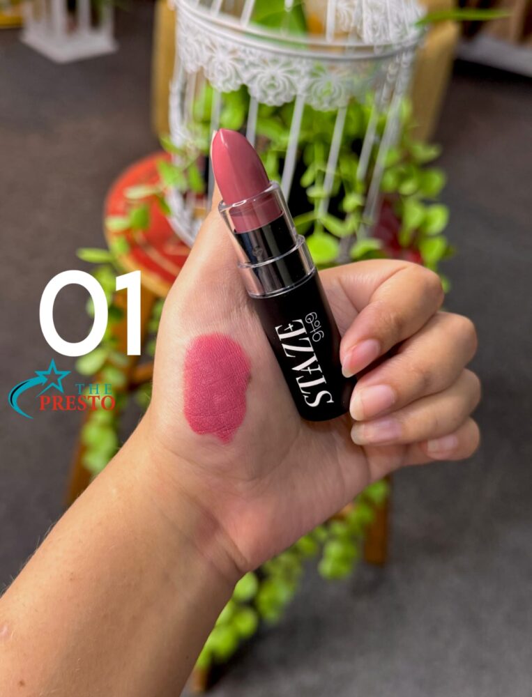 Staze 9 to 9 Velvet Kiss MatteIntense Color Lipstik 1