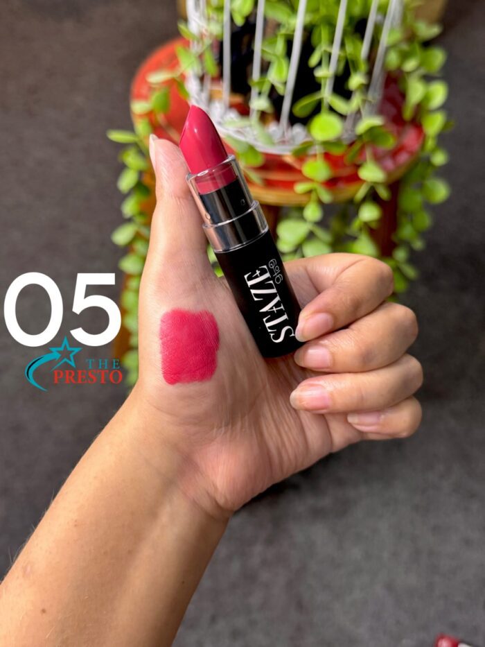 Staze 9 to 9 Velvet Kiss MatteIntense Color Lipstik 3