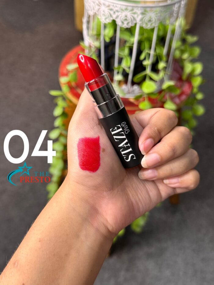 Staze 9 to 9 Velvet Kiss MatteIntense Color Lipstik 4