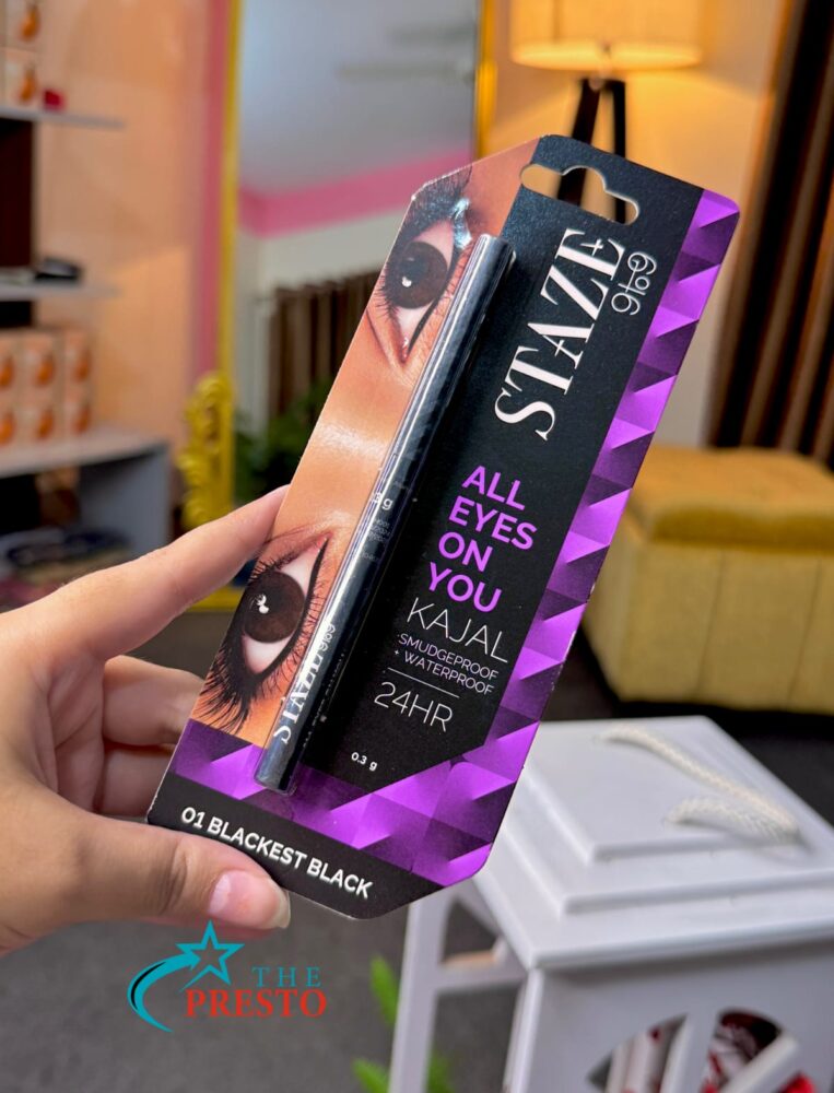 Staze 9to9 All Eyes On You Smudgeproof Waterproof Kajal 1