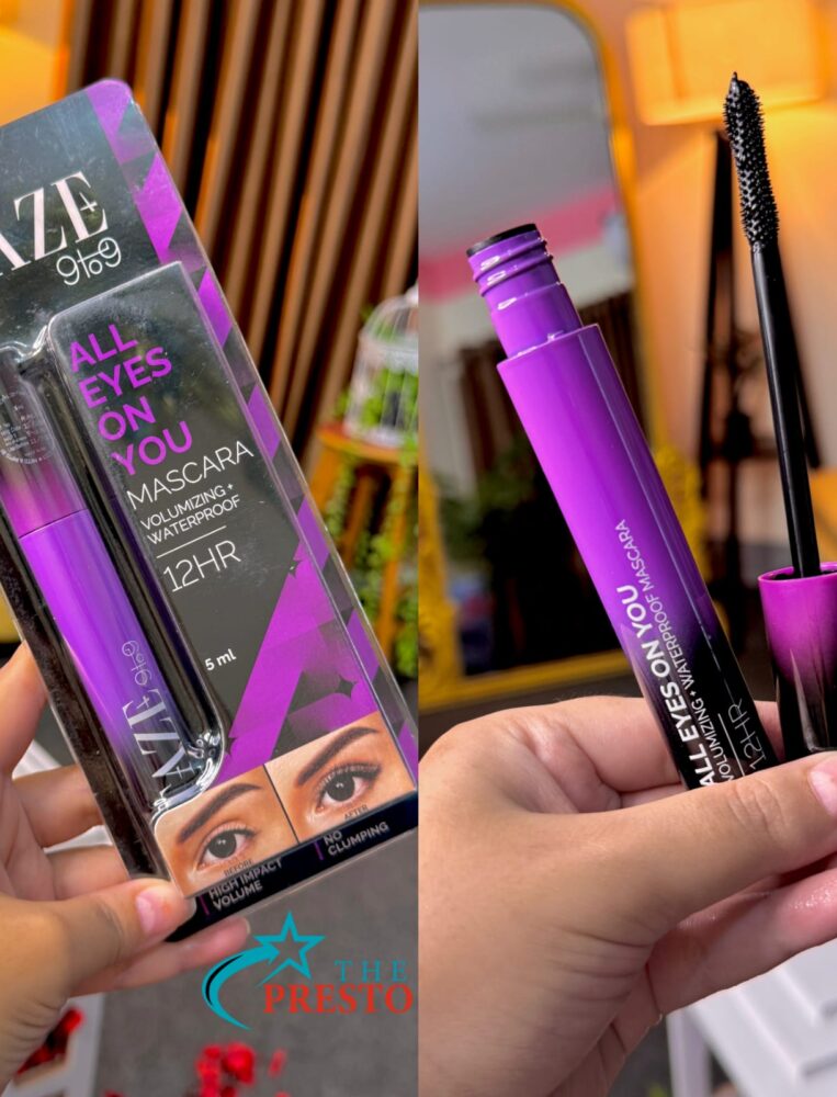 Staze 9to9 All Eyes on Volumizing Smudgeproof Waterproof Mascara 1